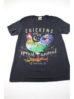 Chickens Are My Spirit Animal Junk Gypsy Graphic T-Shirt